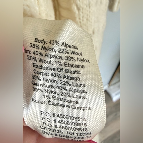 Wilfred Open-Front Knit Alpaca Blend Cardigan - Picture 5 of 5